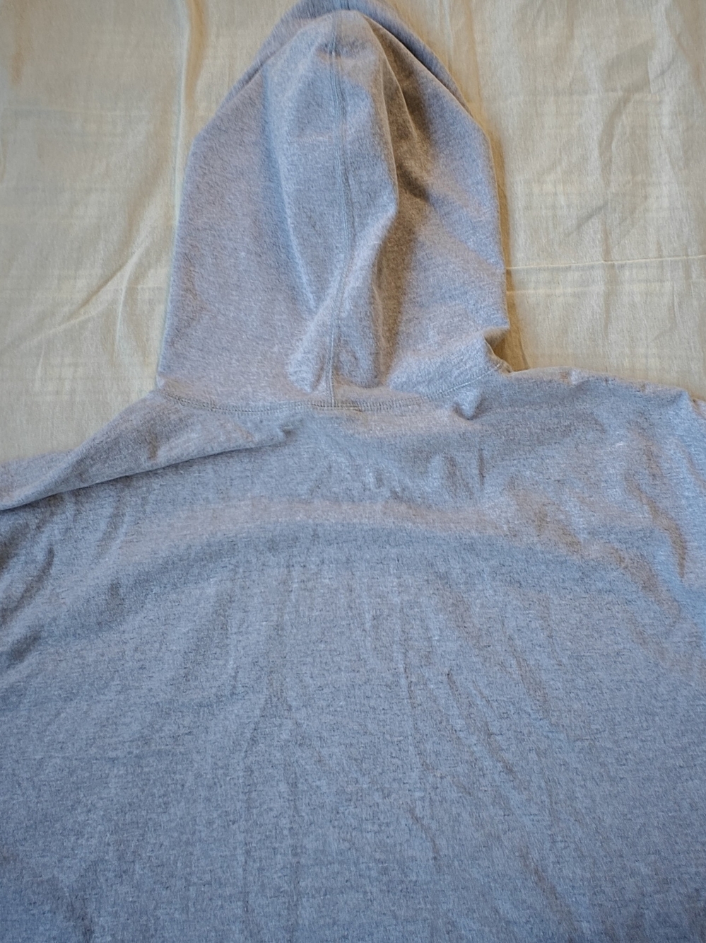 Levi's Vintage Light Gray Hoodie with Red & Navy Logo Details - Picture 6 of 8